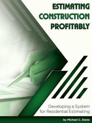 cover image of Estimating Construction Profitably